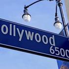 Hollywood signe de route