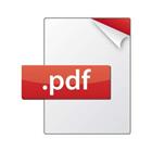 Une icône de pdf