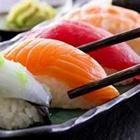 Sushi, poisson cru